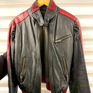 Diesel leather jacket , size M